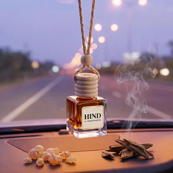 Bakhoor Al Hind hanging car perfume, 10 ml attar