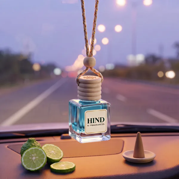 Blue Evening hanging car perfume, 10 ml attar