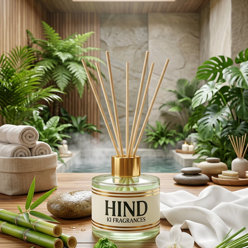 Green Bamboo & Teak