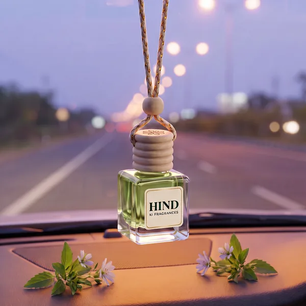 Himalayan Flower hanging car perfume, 10 ml attar
