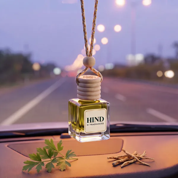 Parisian Noir hanging car perfume, 10 ml attar